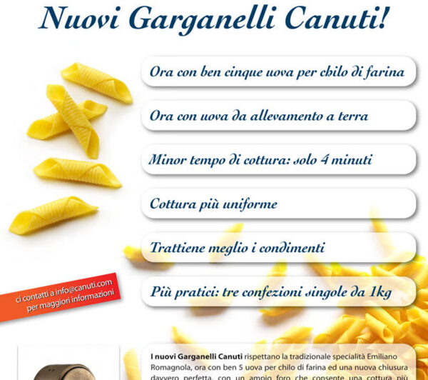 nuovi garganelli